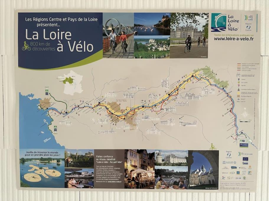 * Domaine De La Solaie * - Proche Bords De Loire Villa Saint-Denis-de lʼHôtel Dış mekan fotoğraf